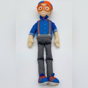 Blippi My Buddy 17β Talking Doll Plush Toy Soft Body Hard Head 15 Phrases